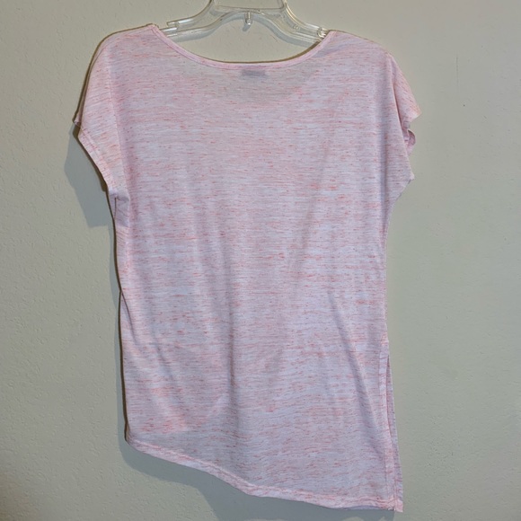Urban Outfitters Dainty Hooligan Pink Boho Asymmetrical Twist Hem Top - Picture 7 of 8